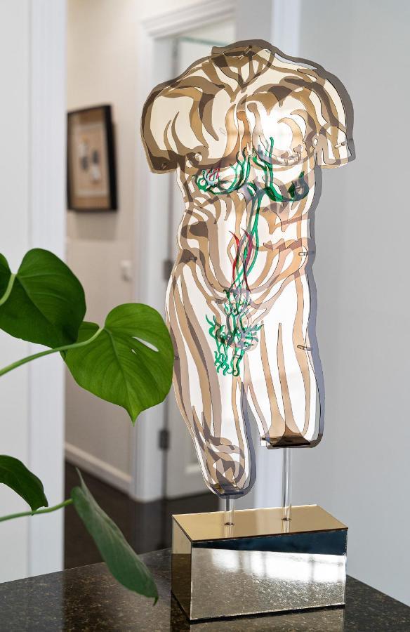Spacious & Artistic Retro 2Bd Apt With Sauna Αθήνα Εξωτερικό φωτογραφία